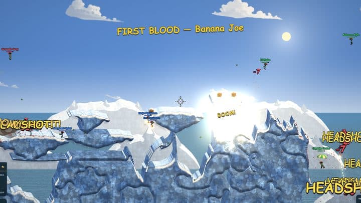 Arctic battlefield